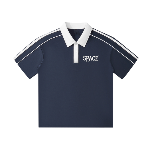 "GiveOneFuck" Space Polo Shirt