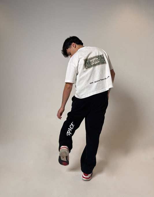 "GiveOneFuck" Space Sweatpants