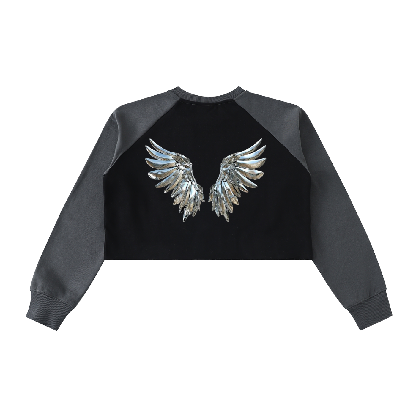 Space Woman Crop Sweatshirt