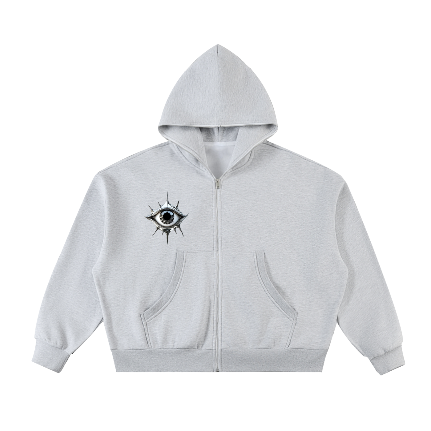 "EyesOnYou" Space Zip Hoodie