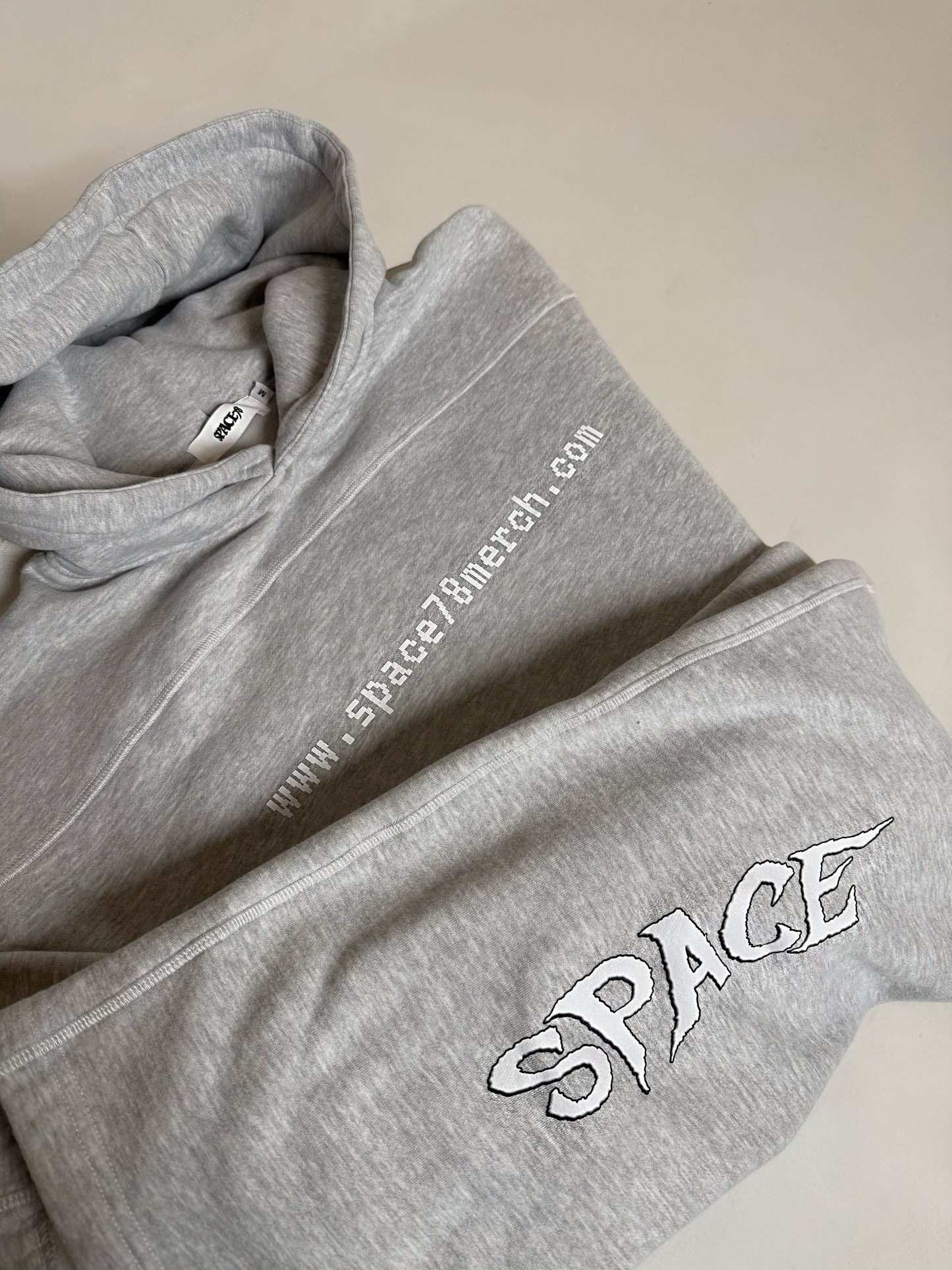 "GiveOneFuck" Space Boxy Hoodie