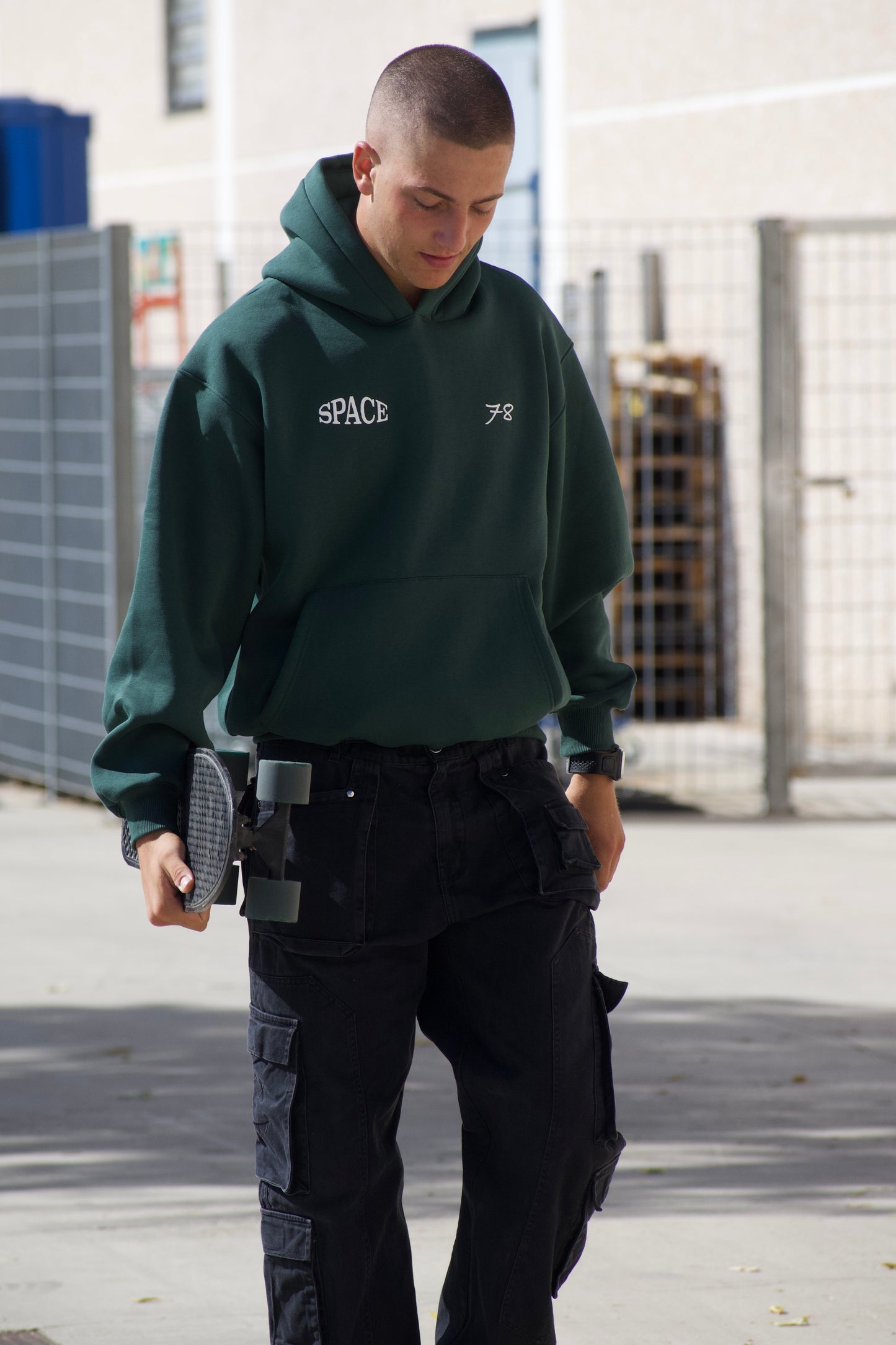 SPACE GREEN HOODIE