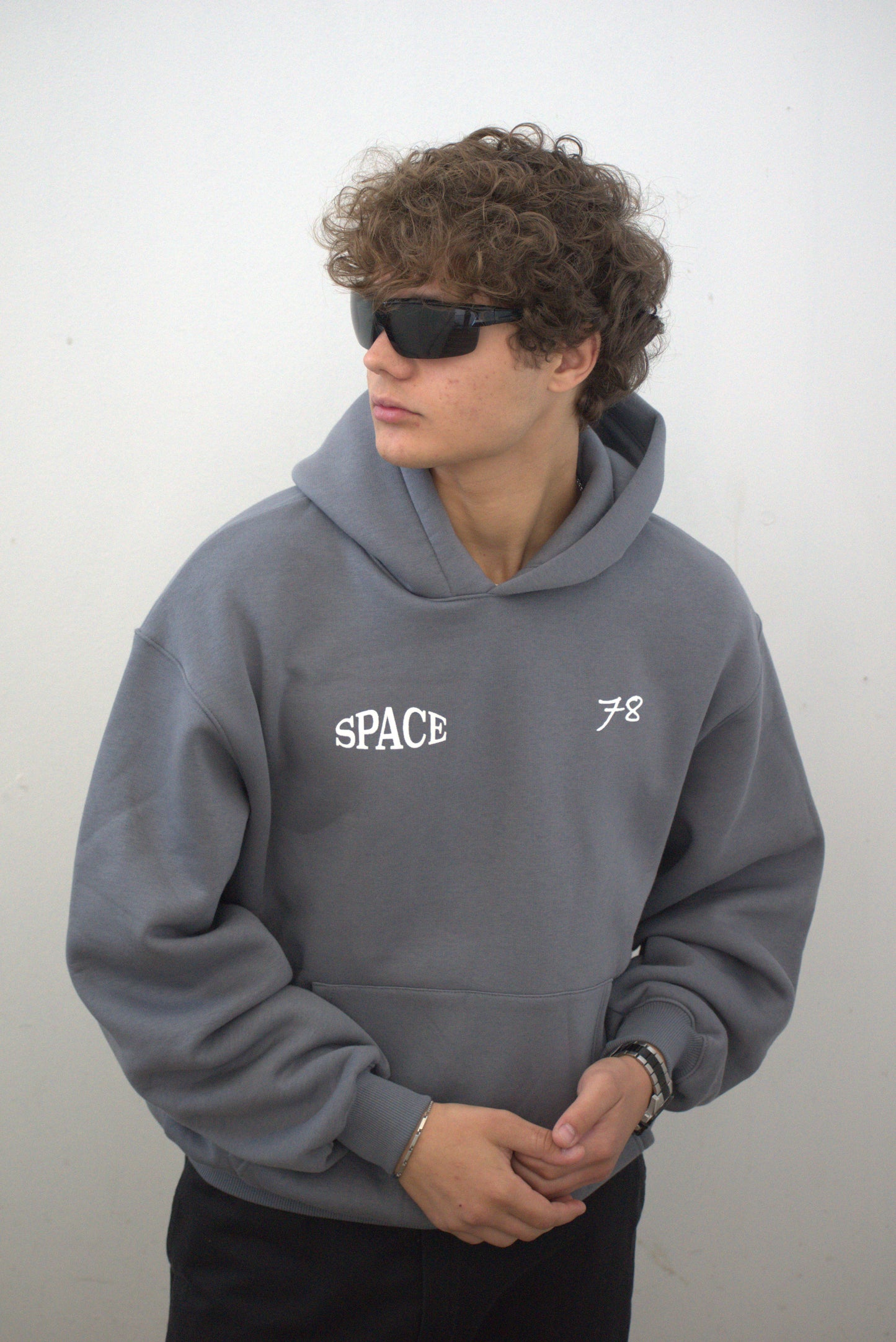 SPACE GREY HOODIE