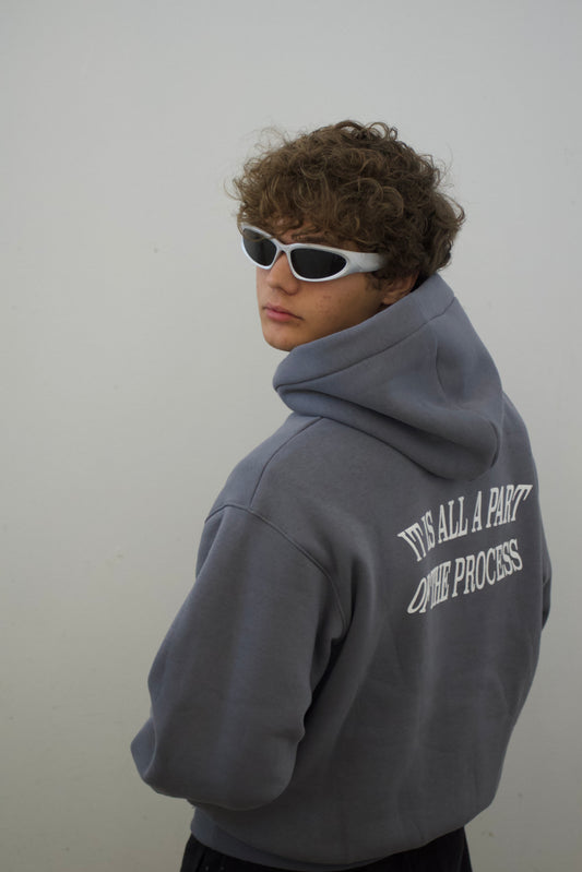 SPACE GREY HOODIE