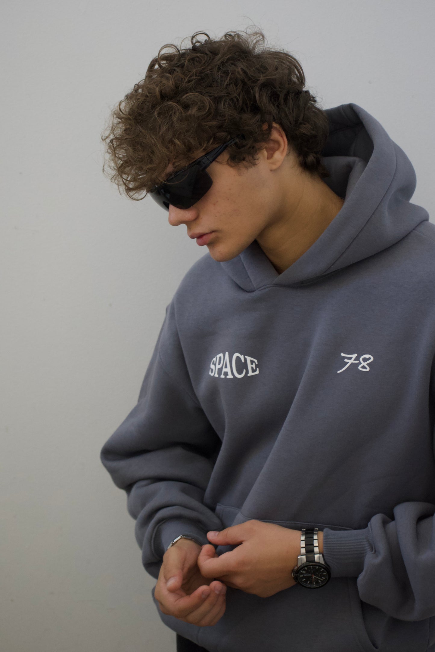 SPACE GREY HOODIE