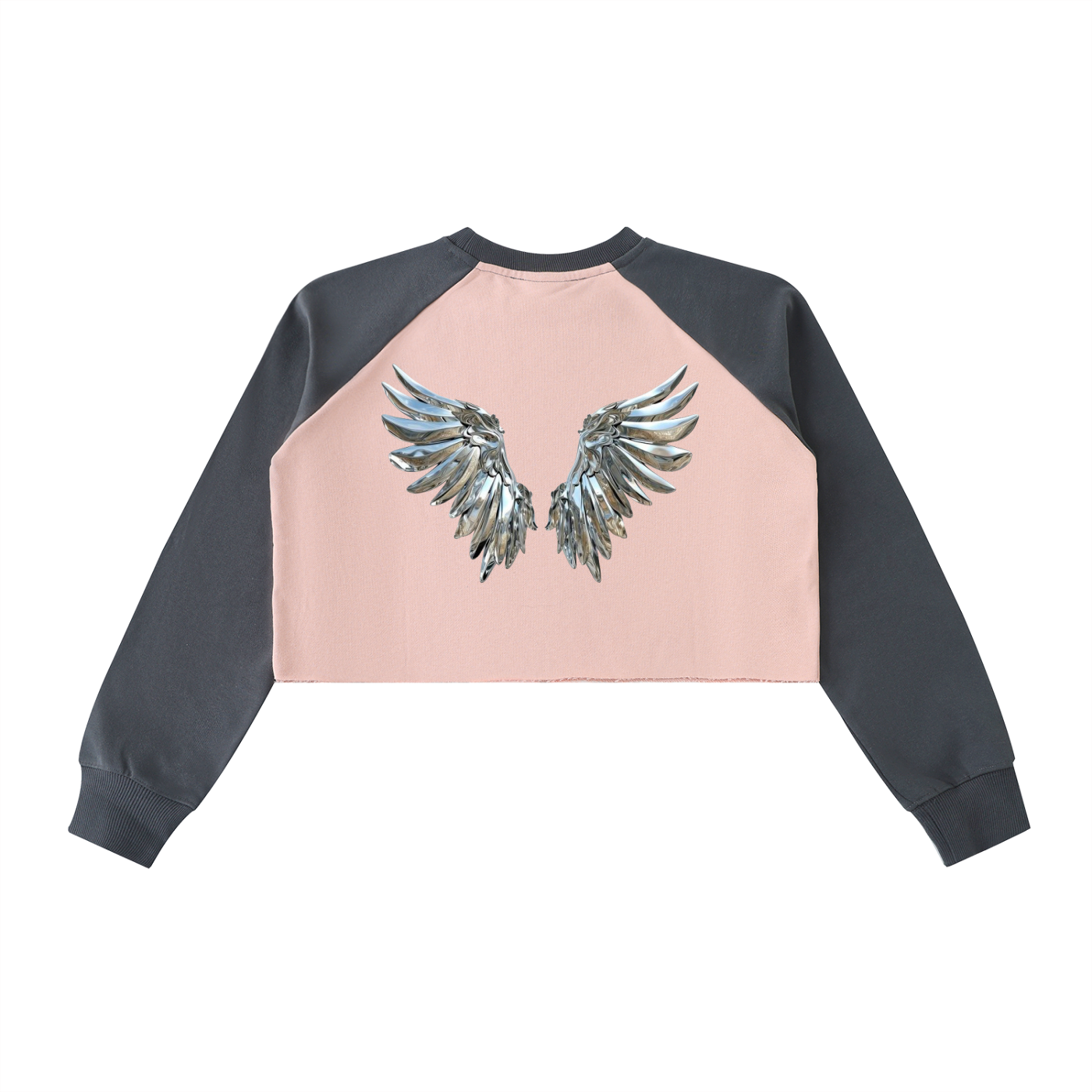 Space Woman Crop Sweatshirt
