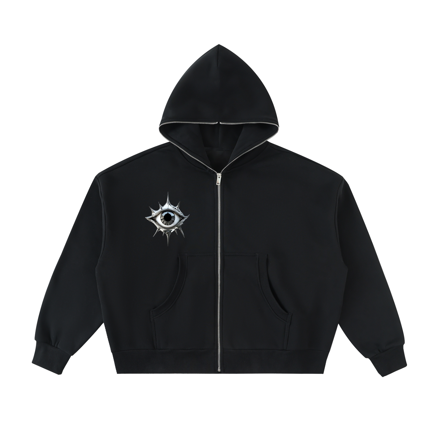 "EyesOnYou" Space Zip Hoodie