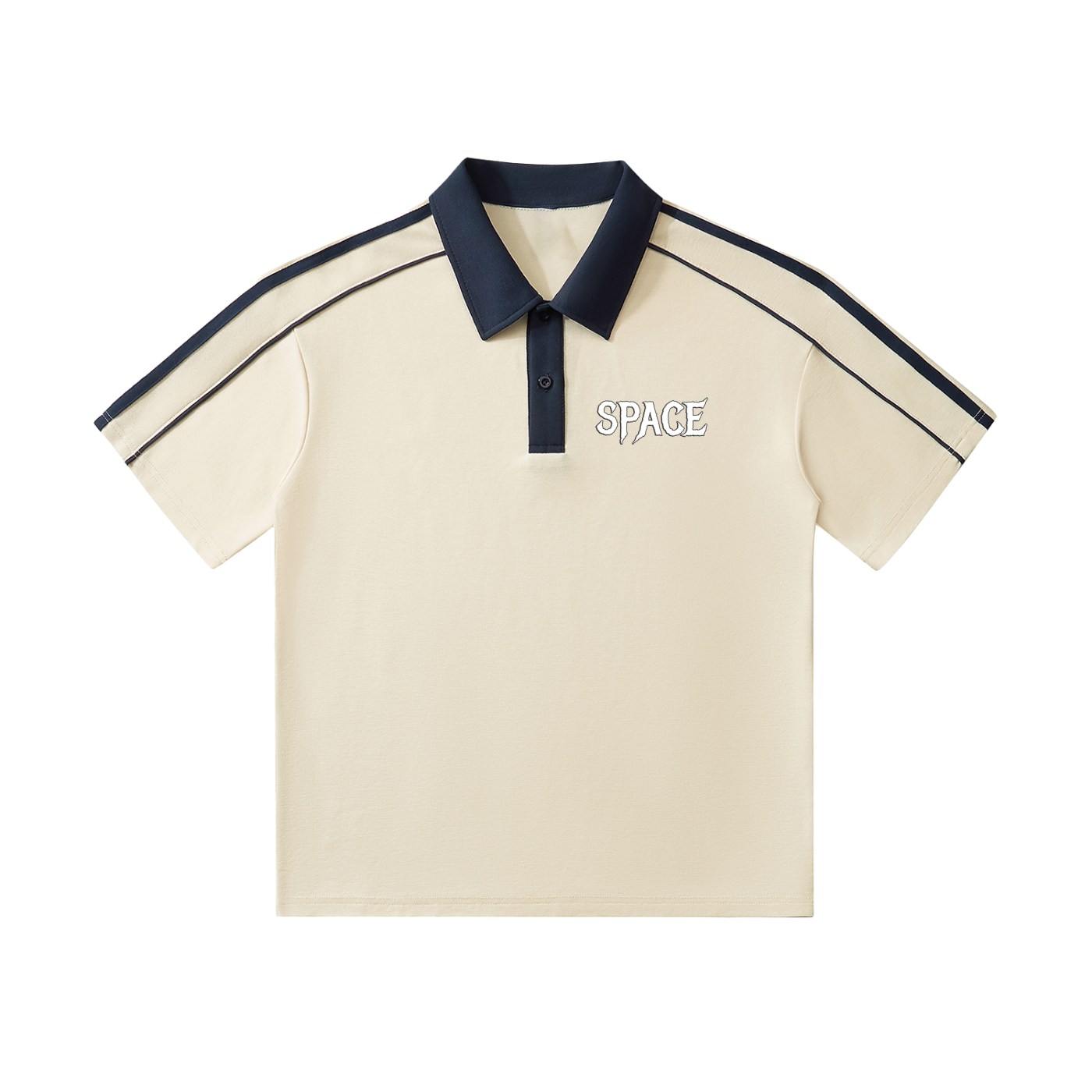 "GiveOneFuck" Space Polo Shirt