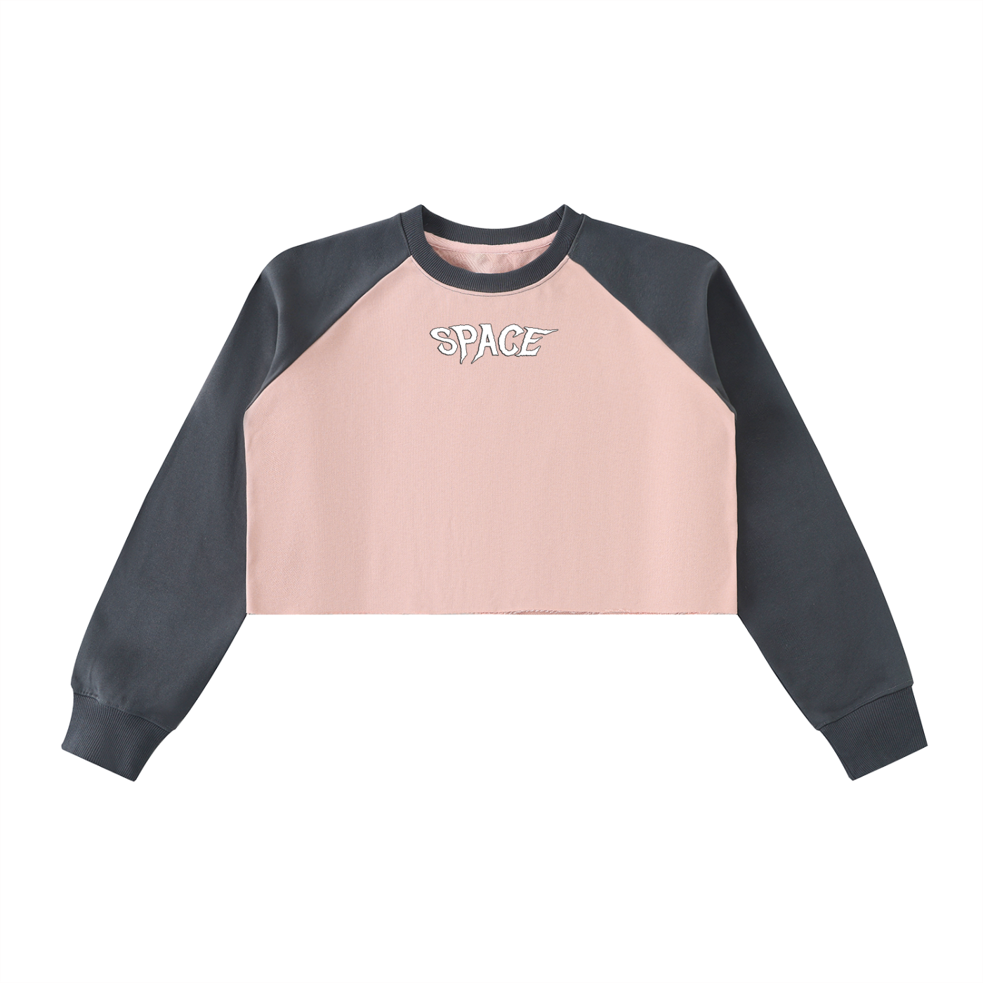Space Woman Crop Sweatshirt