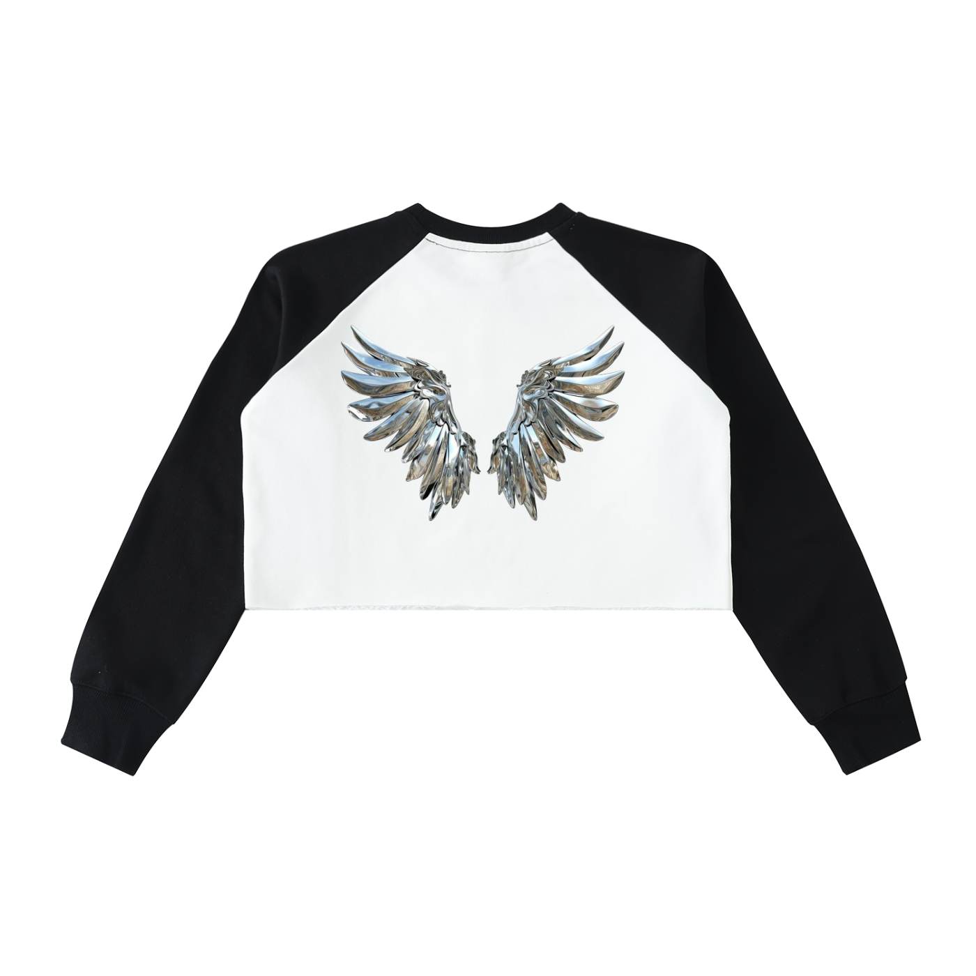 Space Woman Crop Sweatshirt