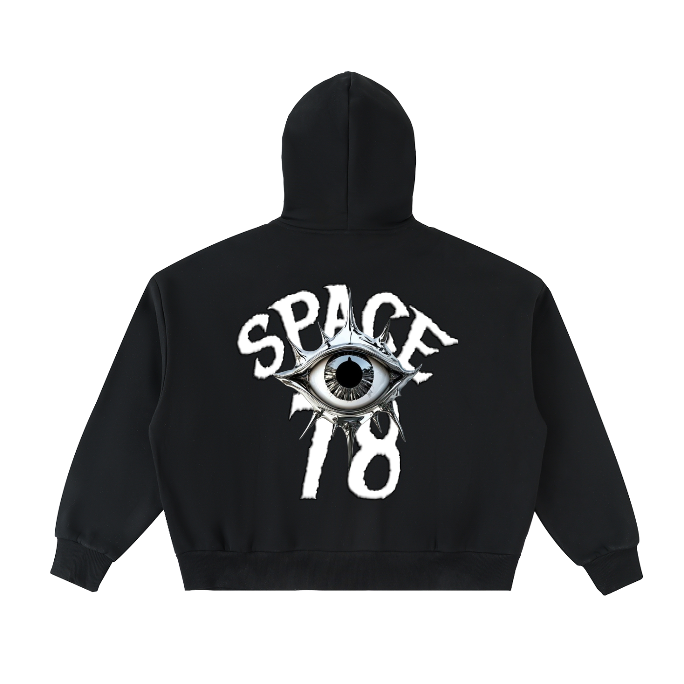 "EyesOnYou" Space Zip Hoodie