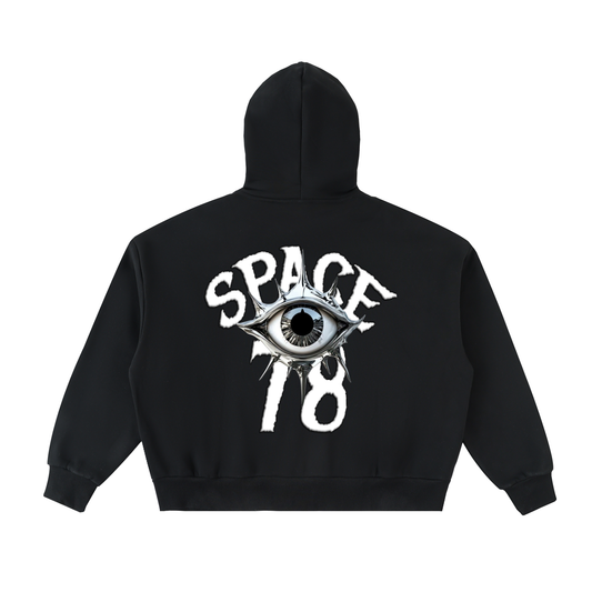 "EyesOnYou" Space Zip Hoodie